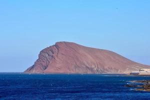 paisaje marino en verano foto