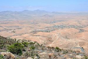 Scenic desert landscape photo