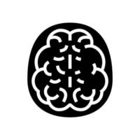 mind health problem glyph icon vector illustration