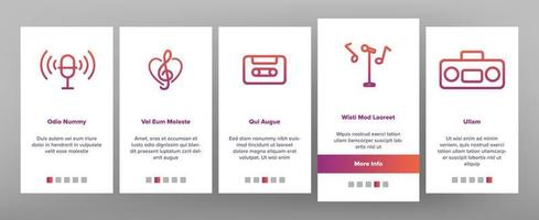 Color Different Singing Vector Onboarding