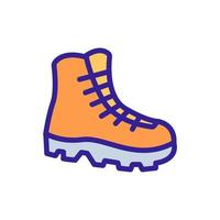 special climber shoes icon vector outline illustration