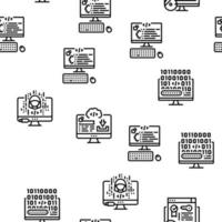 programa de software desarrollo vector de patrones sin fisuras