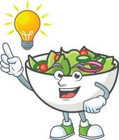 Salad In The a Bowl Vector