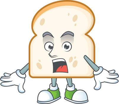 Slice White Bread Vector