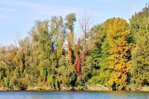 Landscape by the river photo