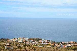 vista escénica de la costa foto