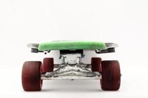 Skateboard close up photo