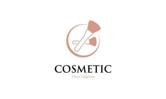 Beauty woman fashion logo vector