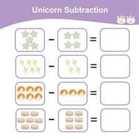 hoja de trabajo del juego de conteo. cuenta y escribe la actividad de respuesta. hoja de trabajo de matemáticas imprimible educativa. ficha matematica para niños. ilustración vectorial vector