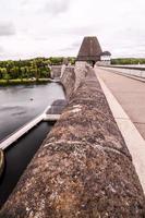 View of a German water dam photo