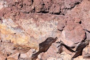 Natural rocks texture close-up photo