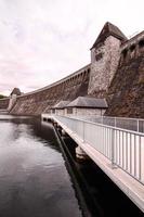 View of a German water dam photo