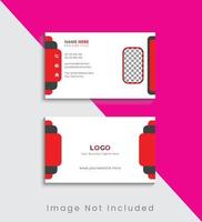 Simple Modern And Creative Business Card Template Design vector