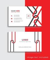 Simple Modern And Creative Business Card Template Design vector