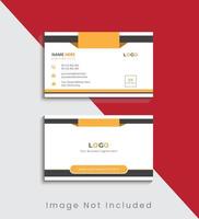 Simple Modern And Creative Business Card Template Design vector