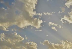 Cloudy sky view photo