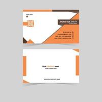 Business Card  Design Template New vector