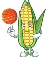 Cartoon Corn Sweet Vector