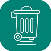 Dustbin Vector Icon