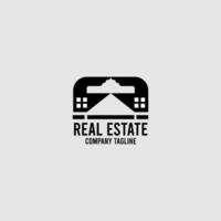 real estate logo design vector