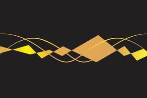 gold and black luxury background vector