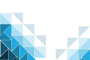 blue gradient geometric background vector