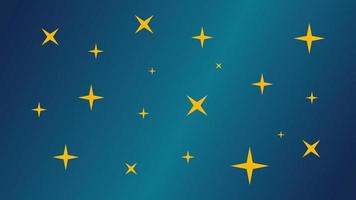 gradient vector background with stars, space background