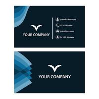 vector abstract company card business