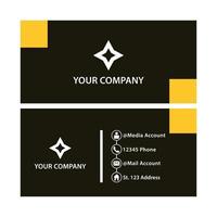 abstract company card vector