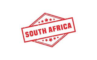 SOUTH AFRICA stamp rubber with grunge style on white background vector