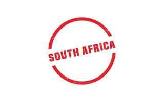 SOUTH AFRICA stamp rubber with grunge style on white background vector