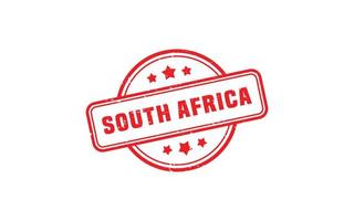 SOUTH AFRICA stamp rubber with grunge style on white background vector