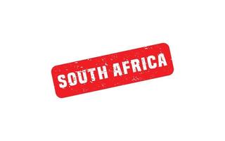 SOUTH AFRICA stamp rubber with grunge style on white background vector