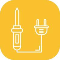 Soldering Iron Vector Icon