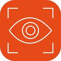 Eye Scan Vector Icon