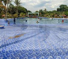 swimming pool tourist spot for holidays with family photo