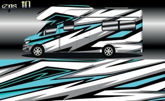 racing background vector for camper car wraps and more