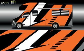 racing background vector for camper car wraps and more