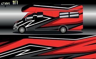 racing background vector for camper car wraps and more