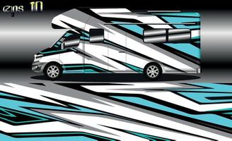 racing background vector for camper car wraps and more