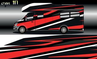 racing background vector for camper car wraps and more