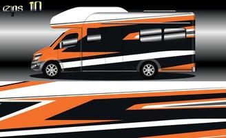 racing background vector for camper car wraps and more