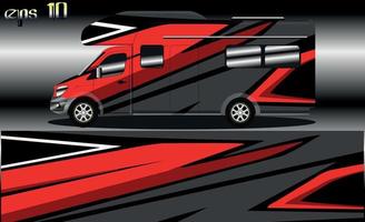 racing background vector for camper car wraps and more