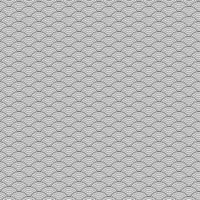 Outline Japanese circle overlaps background pattern. vector