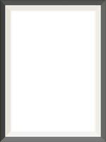 Picture frame isolated on white vector