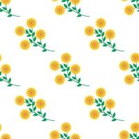 Seamless Pattern With Floral Motifs able to print for cloths, tablecloths, blanket, shirts, dresses, posters, papers. vector