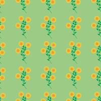 Seamless Pattern With Floral Motifs able to print for cloths, tablecloths, blanket, shirts, dresses, posters, papers. vector