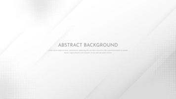 abstract geometric white background vector