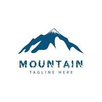 Mountain illustration logo vector and symbol design