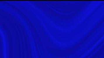 blauer Satin gewellter Hintergrund glatte weiche Stoffvorhanganimation video